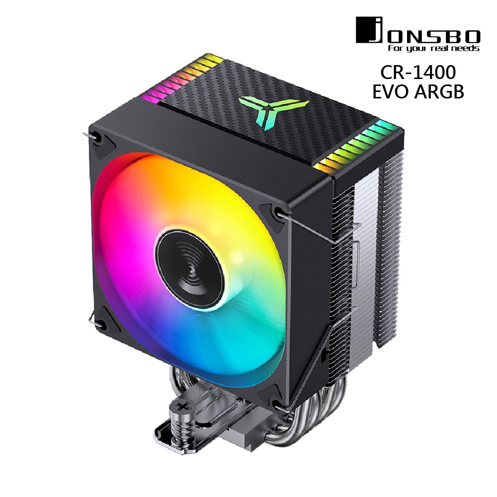 JONSBO CR-1400 EVO CPU散熱器 (4導管/高度130mm) (幻彩ARGB) 現貨 廠商直送
