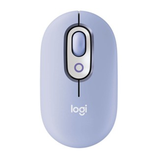 Logitech 羅技 POP MOUSE 無線藍芽滑鼠 - 薰衣紫 廠商直送