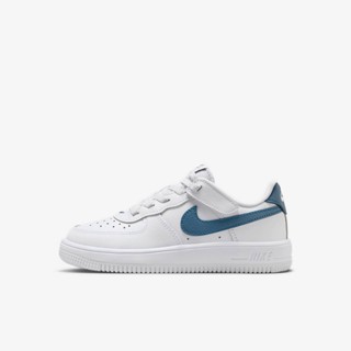 NIKE 休閒鞋 FORCE 1 LOW EASYON (PS) 中大童 白藍色 FN0237110 廠商直送