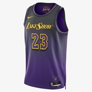 NIKE 籃球背心 LAL MNK DF SWGMN JSY CE 24 男 紫 FQ4346504 廠商直送