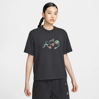 NIKE 短袖上衣 AS W NSW ACG SS TEE FA25 女 黑色 IB7340010 廠商直送