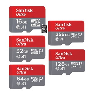 【蝦皮直營特選】SanDisk 全新版 Ultra microSD A1 16G~256G (原廠10年保固)