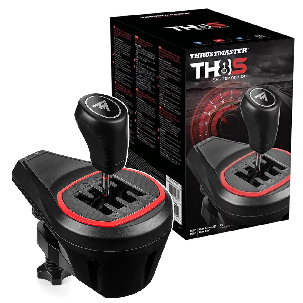 THRUSTMASTER 圖馬斯特 TH8S Shifter Add-On 排檔桿PS+XBOX+PC 現貨 廠商直送