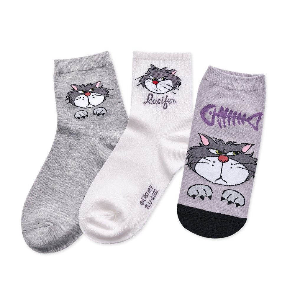 【蝦皮直營】迪士尼魯斯佛中筒襪 魯斯佛短襪 韓系長襪 (22-26cm) LU-A301