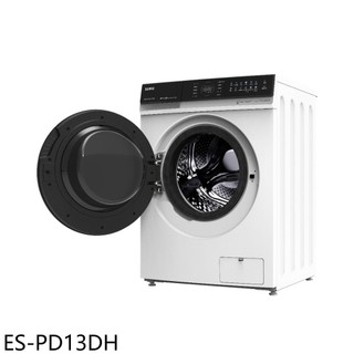【蝦皮直營】聲寶13公斤抑菌蒸能洗滾筒洗衣機ES-PD13DH (含標準安裝) 大型配送