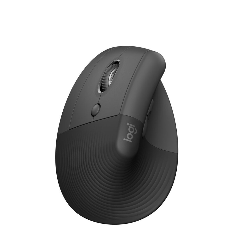 Logitech 羅技 LIFT 人體工學垂直滑鼠 - 左手版/石墨灰 廠商直送