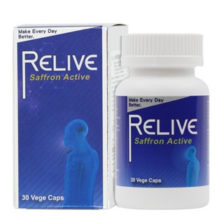 【蝦皮直營】RELIVE 西班牙藏紅花護緊神方 30顆/瓶