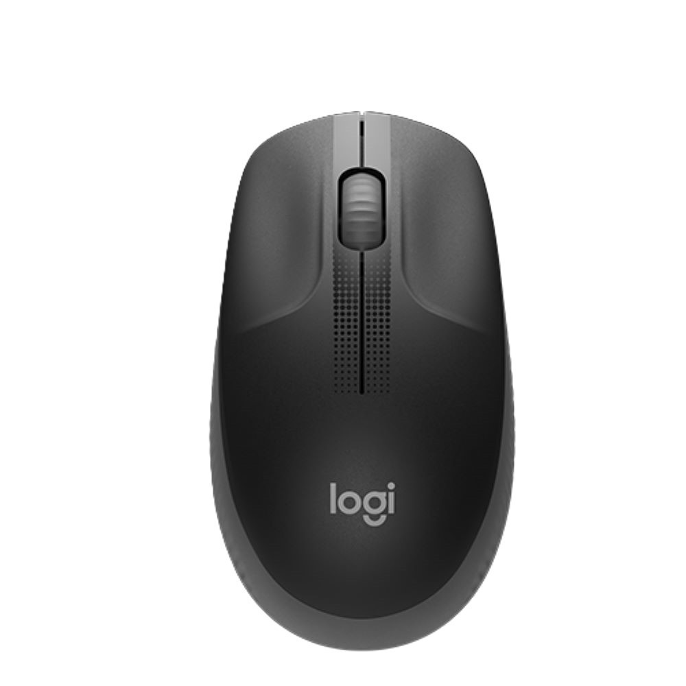 Logitech 羅技 M190 全尺寸無線滑鼠 木炭黑 廠商直送
