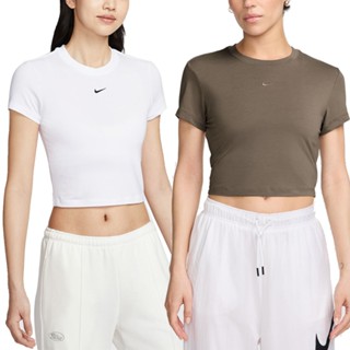 NIKE 女 AS W NSW NK CHLL KNT CRP 圓領T(短)-HF9539101/233 廠商直送
