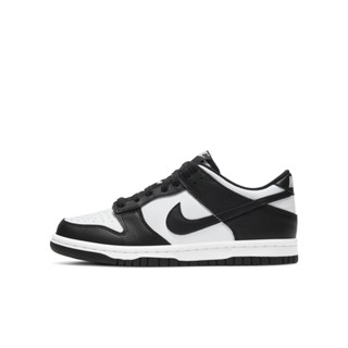 NIKE 休閒鞋 NIKE DUNK LOW (GS) 中大童 黑白色 熊貓 CW1590100 廠商直送