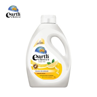 Earth Choice 澳洲植萃洗碗機專用洗碗粉檸檬味(1kg/瓶) 廠商直送