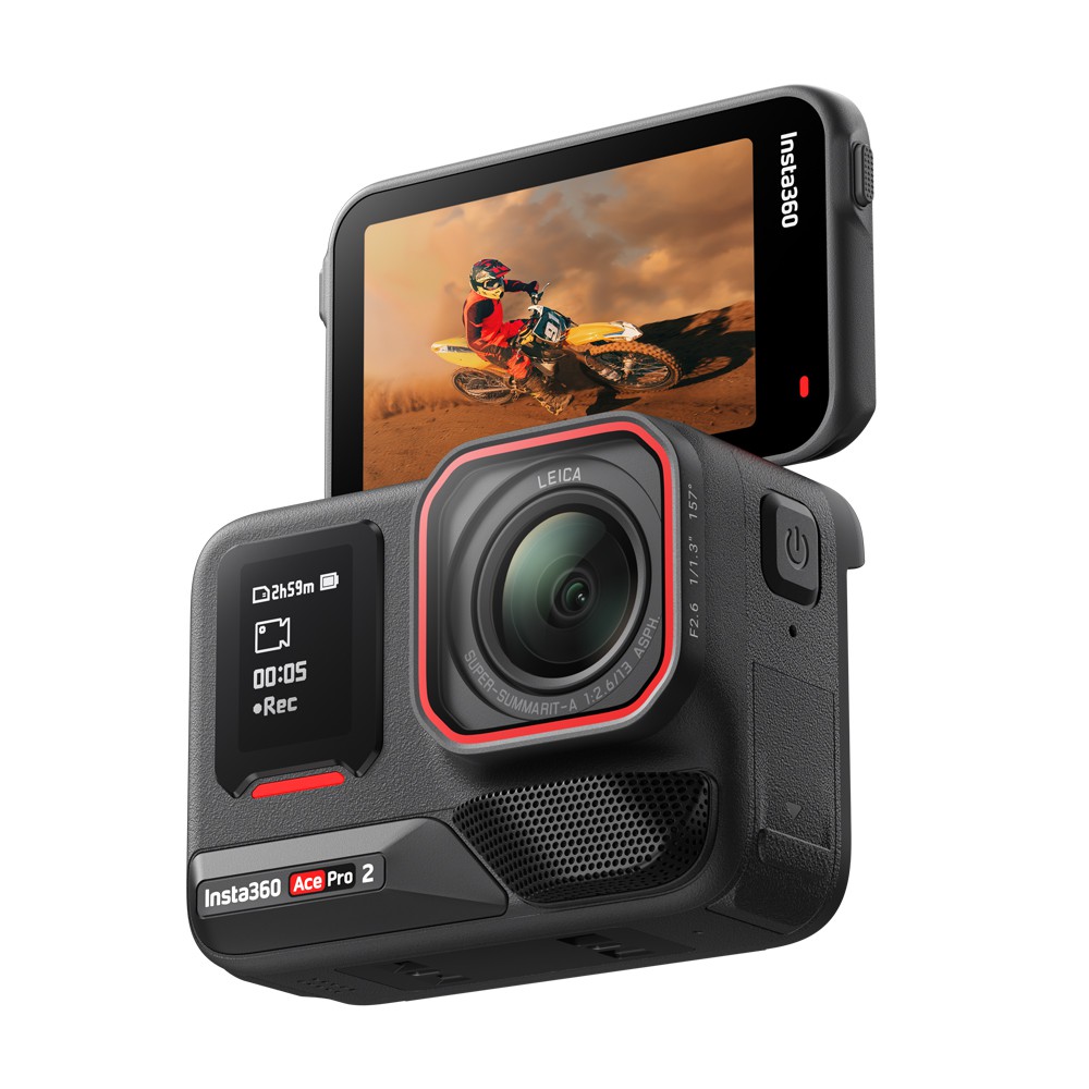 Insta360 ACE PRO 2 翻轉螢幕運動相機 夜間AI增強再提升 裸機防水12米 公司貨 廠商直送