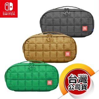 NS《周邊》中容量泡芙收納包 三色選擇 NS1 NS2 通用（HORI）（任天堂 Nintendo Switch）
