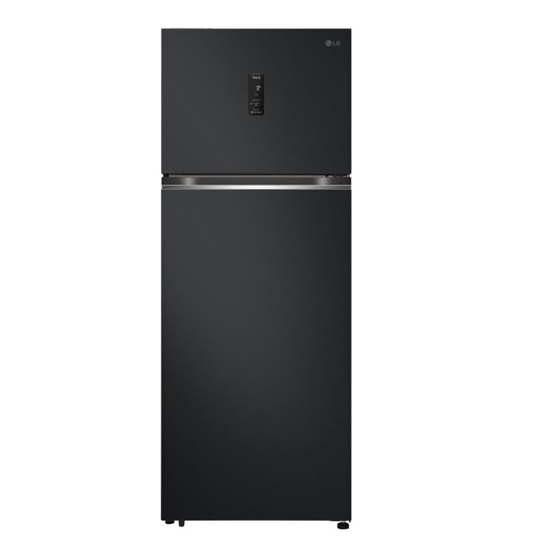 LG樂金 智慧變頻雙門冰箱 夜墨黑 461L 冷藏361/冷凍100 GN-HL460EB 大型配送