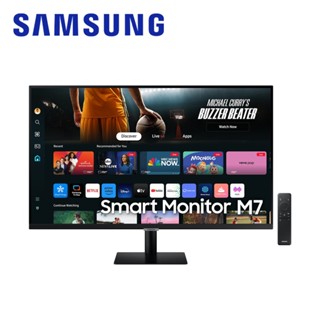 三星SAMSUNG S32DM702UC M7 4K Smart智慧聯網螢幕 /黑色 廠商直送
