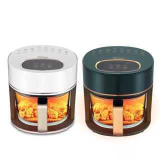 Glolux 3.5L 透明全景智慧晶鑽氣炸鍋 AF-3501 綠/ TC-351AF 白(兩色可選) 現貨 廠商直送