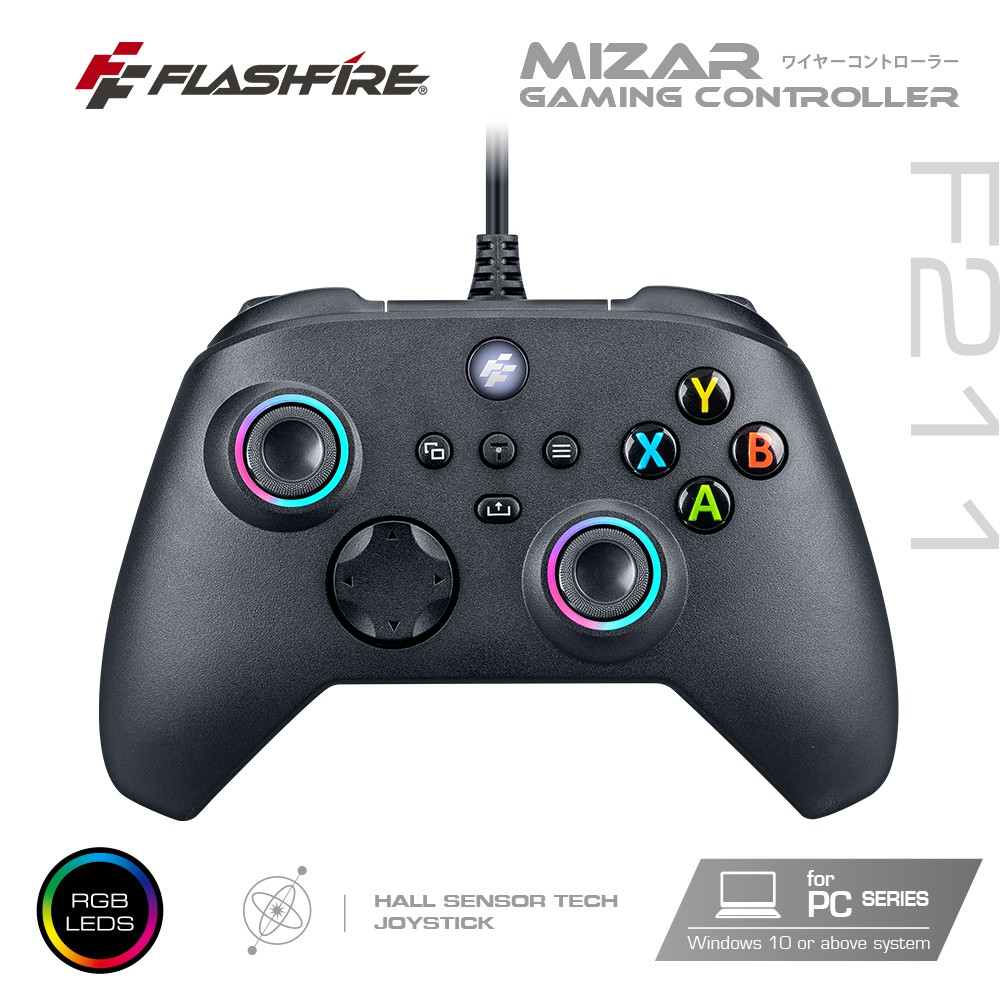 FlashFire Mizar PC有線遊戲手把 廠商直送