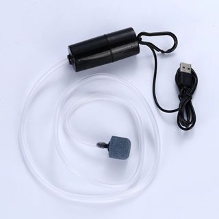 迷你 USB 水族氣泵 - 用於魚缸和水培的靜音氧氣泵