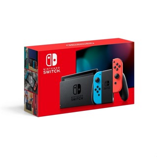 任天堂SWITCH 續航加強版主機(日本公司貨)+健身環大冒險(中文版)周邊三好禮 現貨 廠商直送