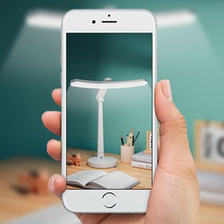 LED眼燈 學生夜燈 學習宿舍摺疊充電閱讀燈 床頭燈 曲線桌燈