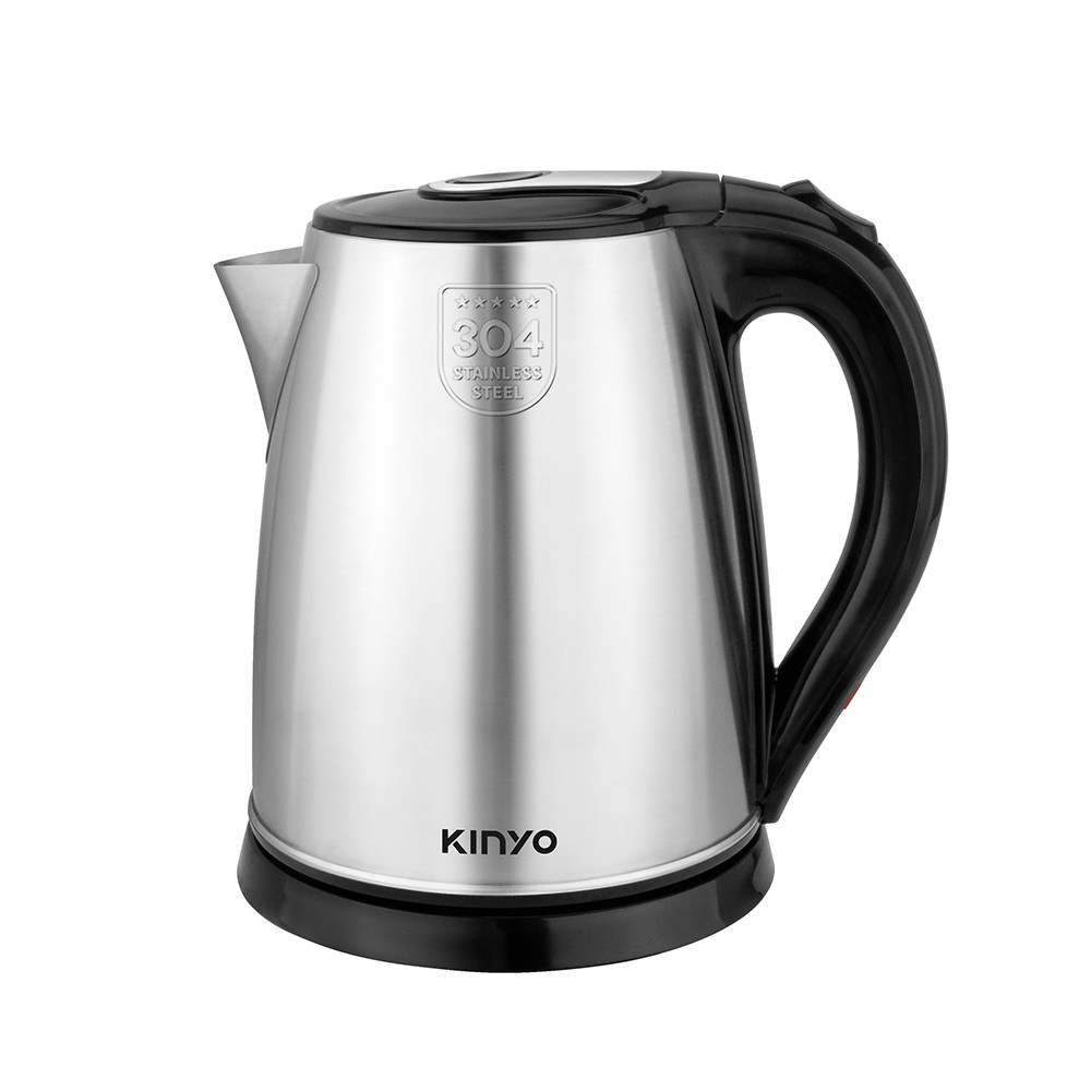 【蝦皮直營】KINYO 1.5L不鏽鋼快煮壺 1000W高功率 304不鏽鋼 快煮壺 煮水壺 現貨 原廠供貨