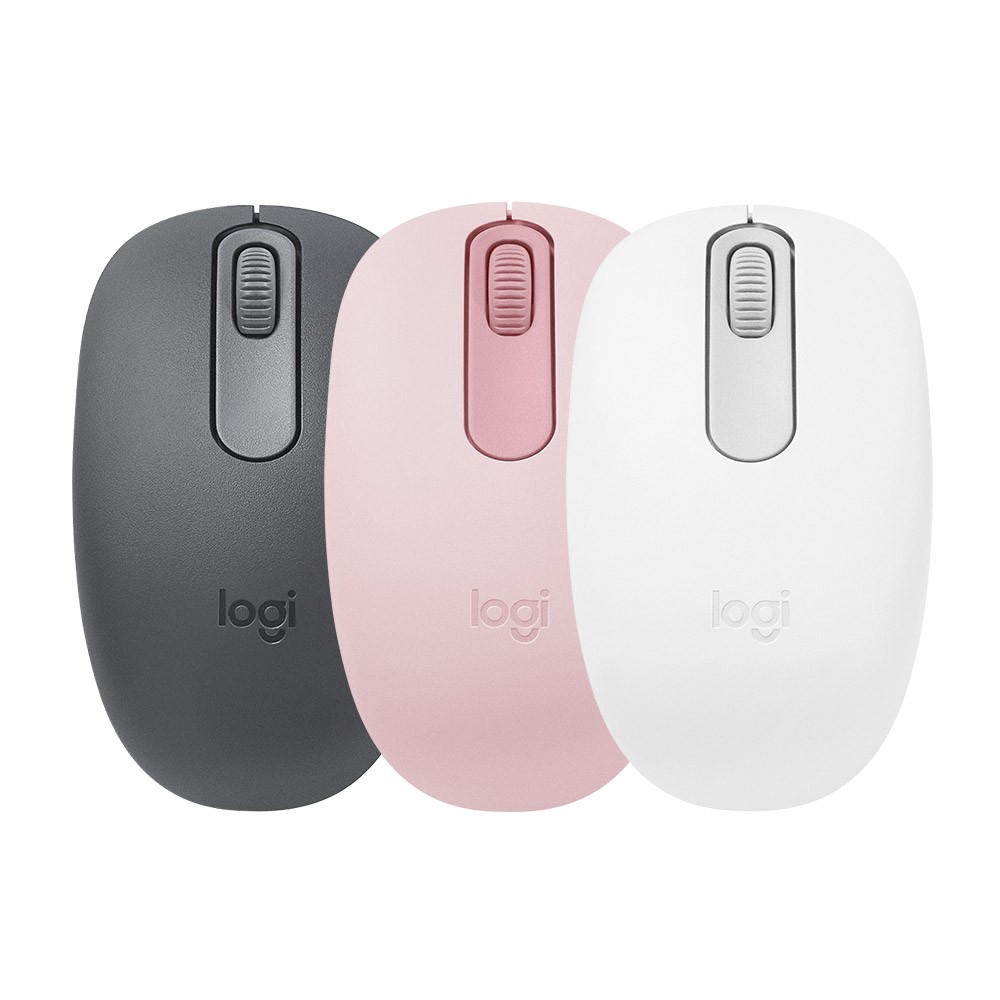 Logitech 羅技 M196 無線藍牙滑鼠三色