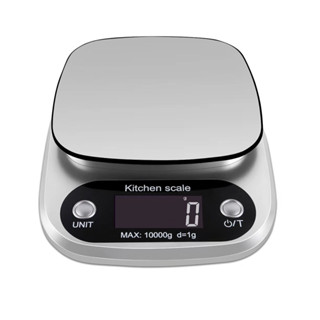 數字秤10公斤不鏽鋼烘焙裝置廚房秤家用便攜電子秤10kg/1g