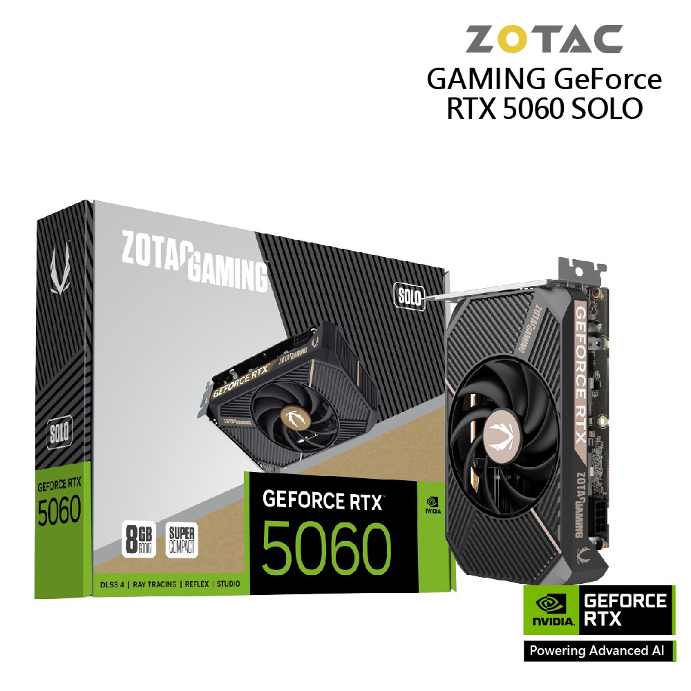 ZOTAC RTX 5060 SOLO 顯示卡 廠商直送