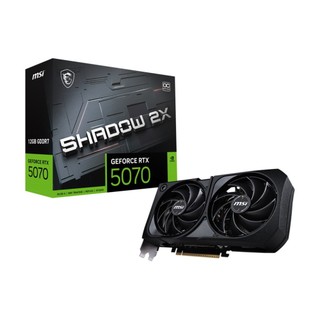 【蝦皮直營】MSI微星 RTX5070 12G SHADOW 2X OC 顯示卡 /23.1cm 廠商直送
