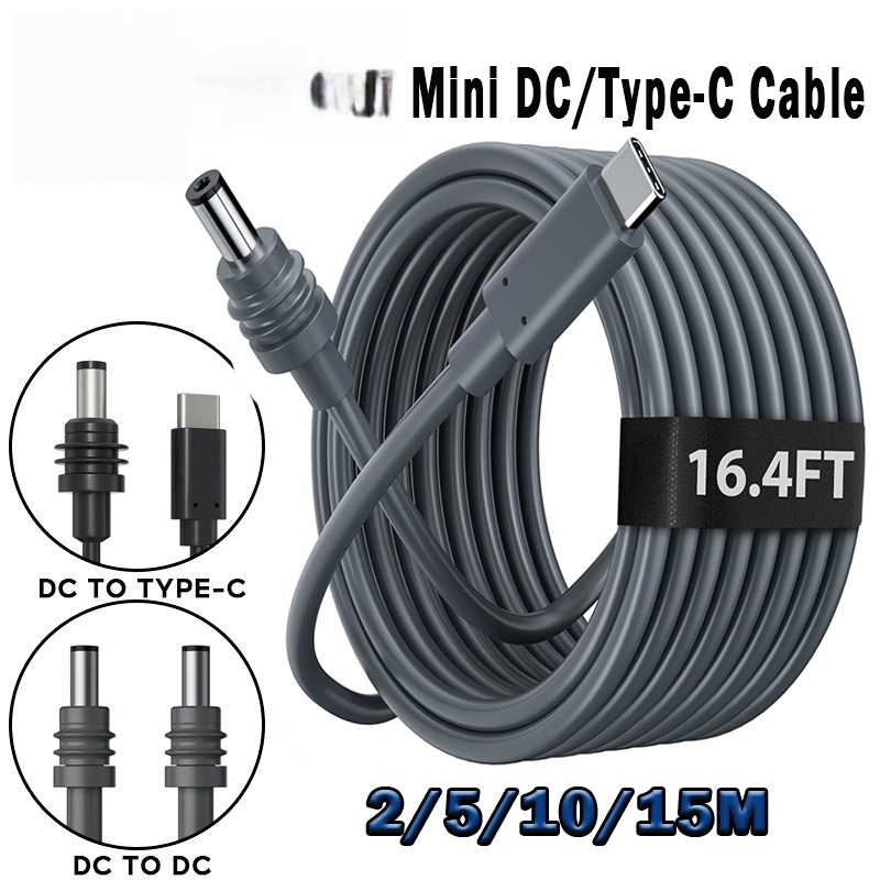 適用於Starlink Mini DC轉DC/Type-C延長線 防水線 適用於Starlink Spacex