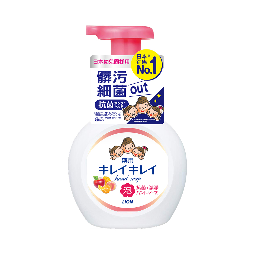 【蝦皮直營】日本獅王LION 趣淨抗菌洗手慕斯 250ml 0元加價購