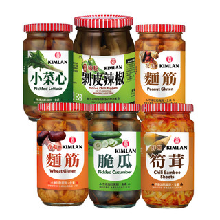【蝦皮直營】金蘭 醬菜 剝皮辣椒/鮮嫩筍茸/脆瓜/香菇麵筋/花生麵筋/小菜心 罐頭