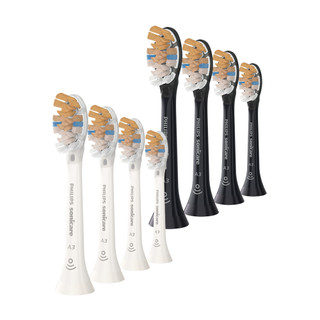 【蝦皮直營】飛利浦 PHILIPS Sonicare 旗艦智能多效合一刷頭4入(黑/白) HX9094｜原廠正貨
