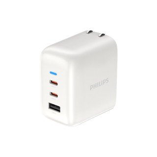 【蝦皮直營】PHILIPS 70W 2C1A PD旅充充電器 DLP6547C 高速快充 雙C口快充 廠商直送