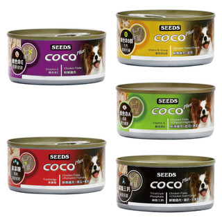 【蝦皮直營】SEEDS 惜時 聖萊西COCO PLUS愛犬機能餐罐170g 犬罐 多口味任選 罐頭 現貨