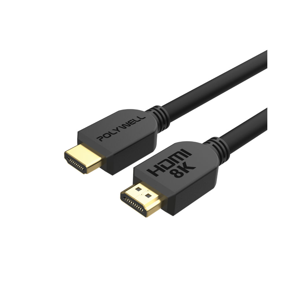 【蝦皮直營】POLYWELL HDMI線 2.1版 1米~3米 8K 60Hz UHD HDMI 傳輸線 工程線
