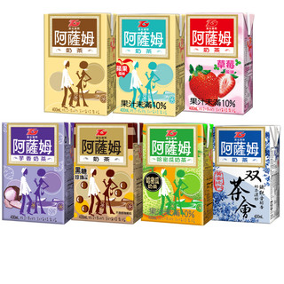 【蝦皮直營】阿薩姆奶茶 原味/蘋果/草莓/芋香/黑糖珍奶/哈密瓜/雙茶會/百香紅茶/芒果奶茶 400ml(6入/組)