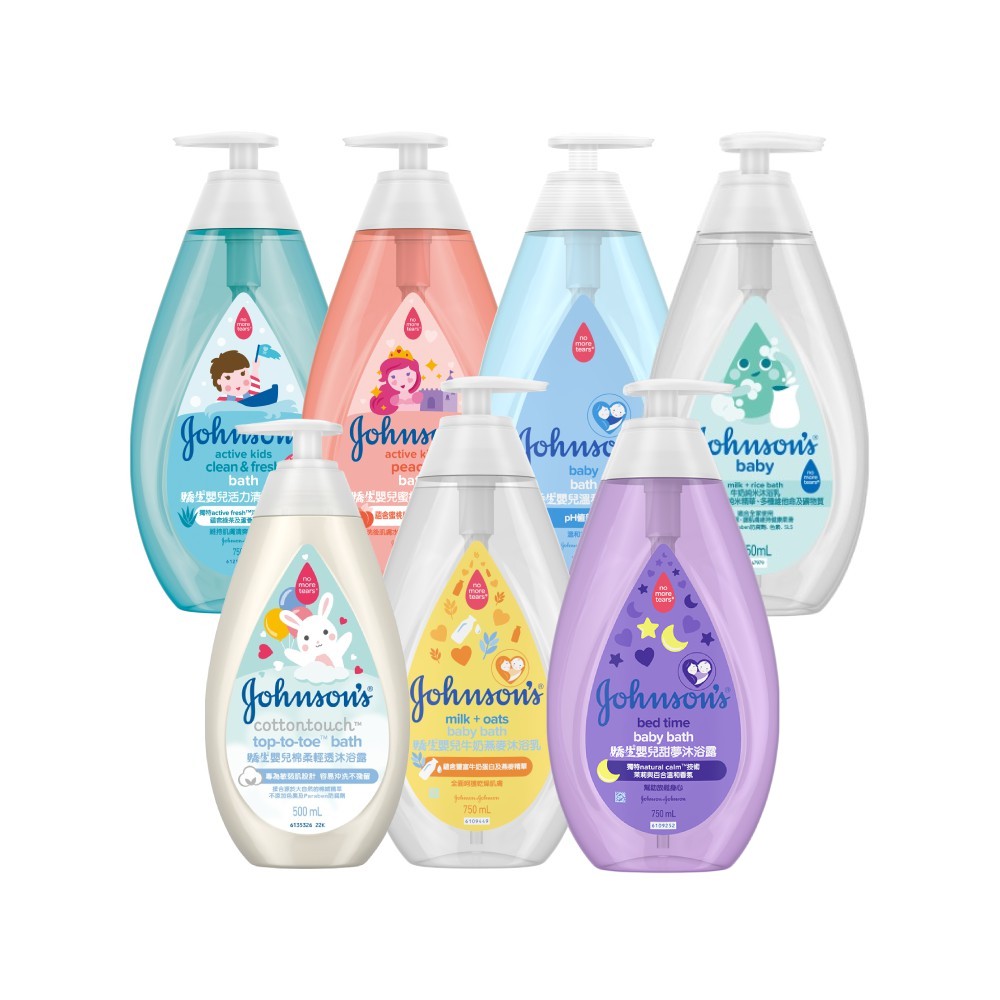 【蝦皮直營】嬌生 嬰兒沐浴露 500ml/750ml