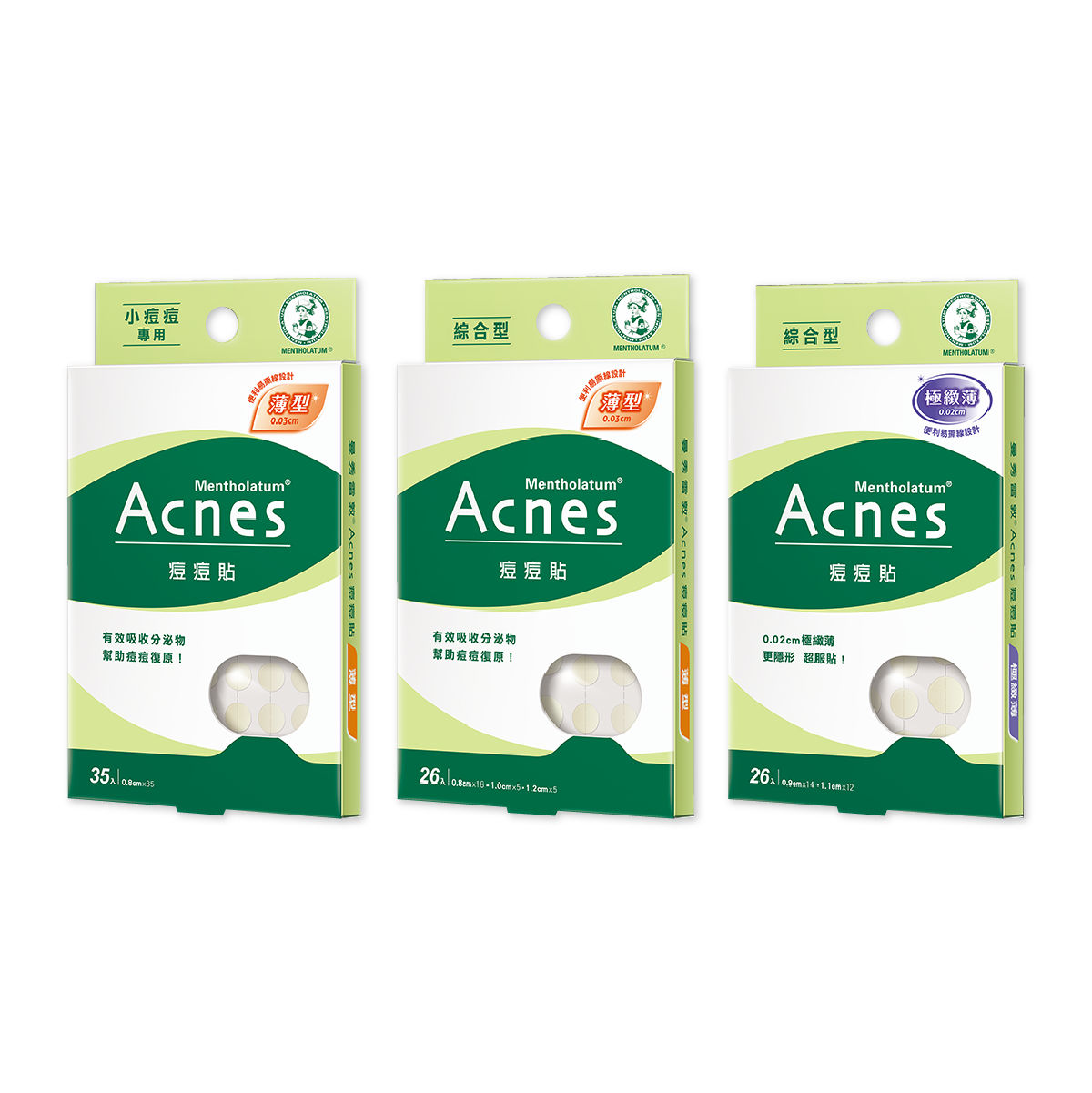 【蝦皮直營】曼秀雷敦Acnes痘痘貼 薄型痘痘貼 極致薄痘痘貼 痘痘貼 曼秀雷敦 面速力達母