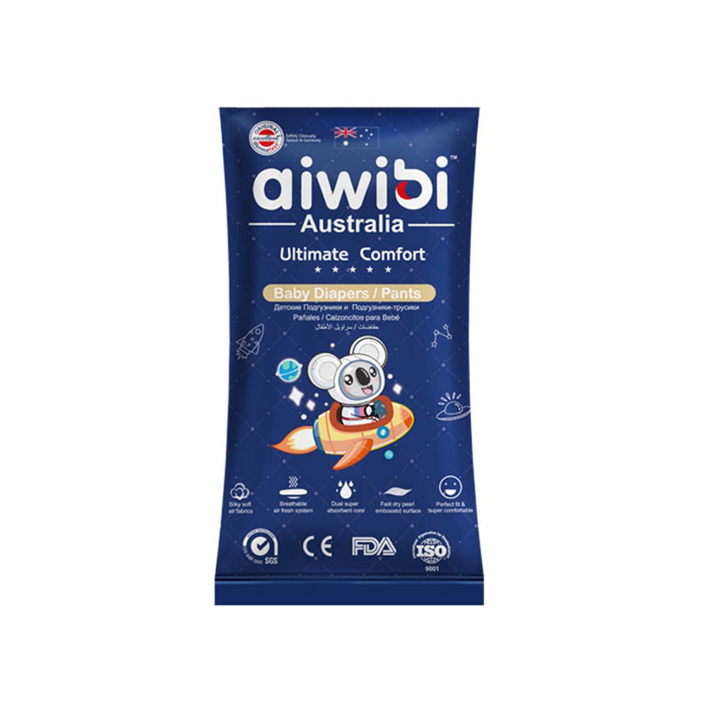 【蝦皮直營】Aiwibi 愛薇彼 夜用甄柔瞬吸紙尿褲體驗包(2片/包)