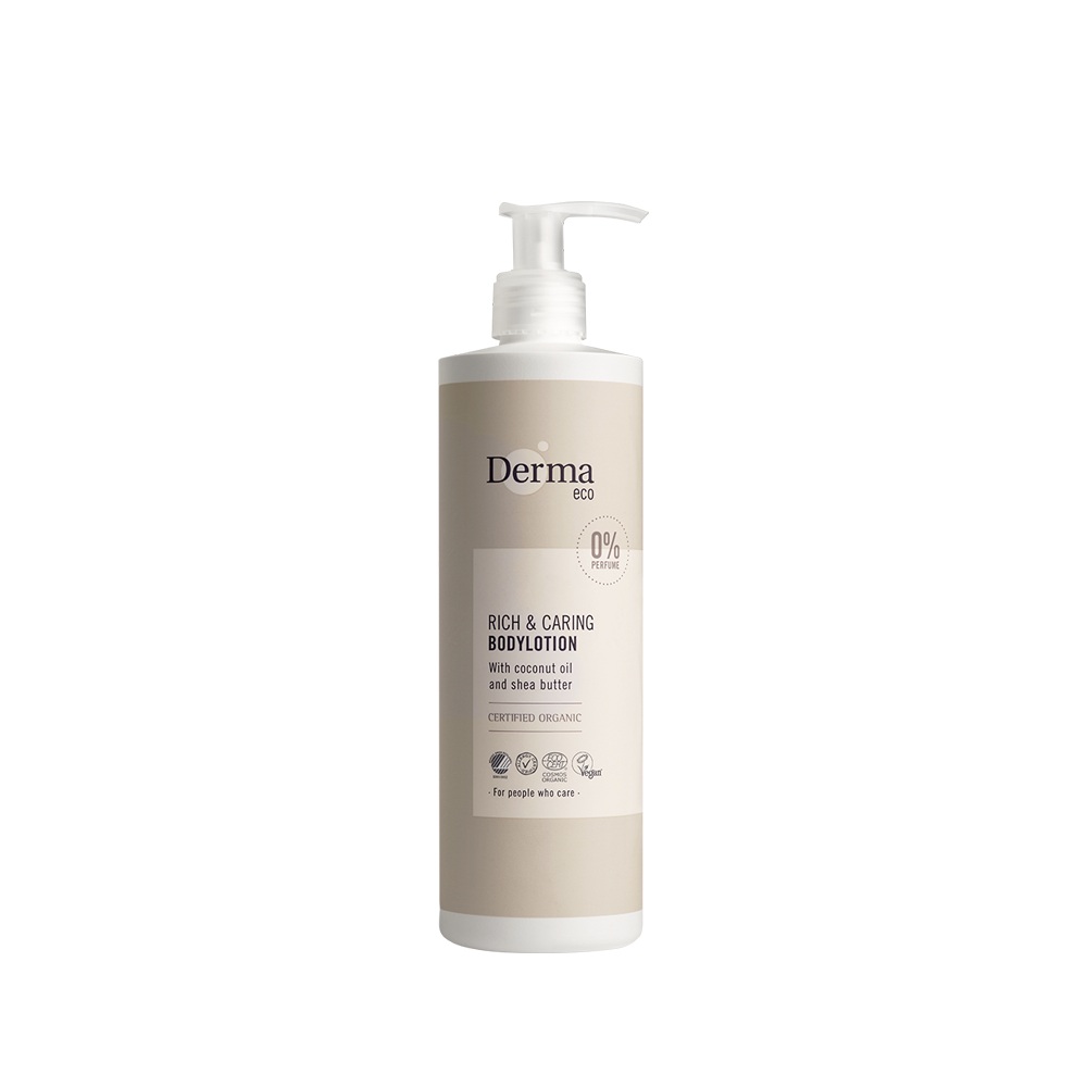 【蝦皮直營】Derma丹麥德瑪 大地有機蘆薈舒敏保濕乳 400ml(孕期/易敏肌/全年齡適用) 身體乳