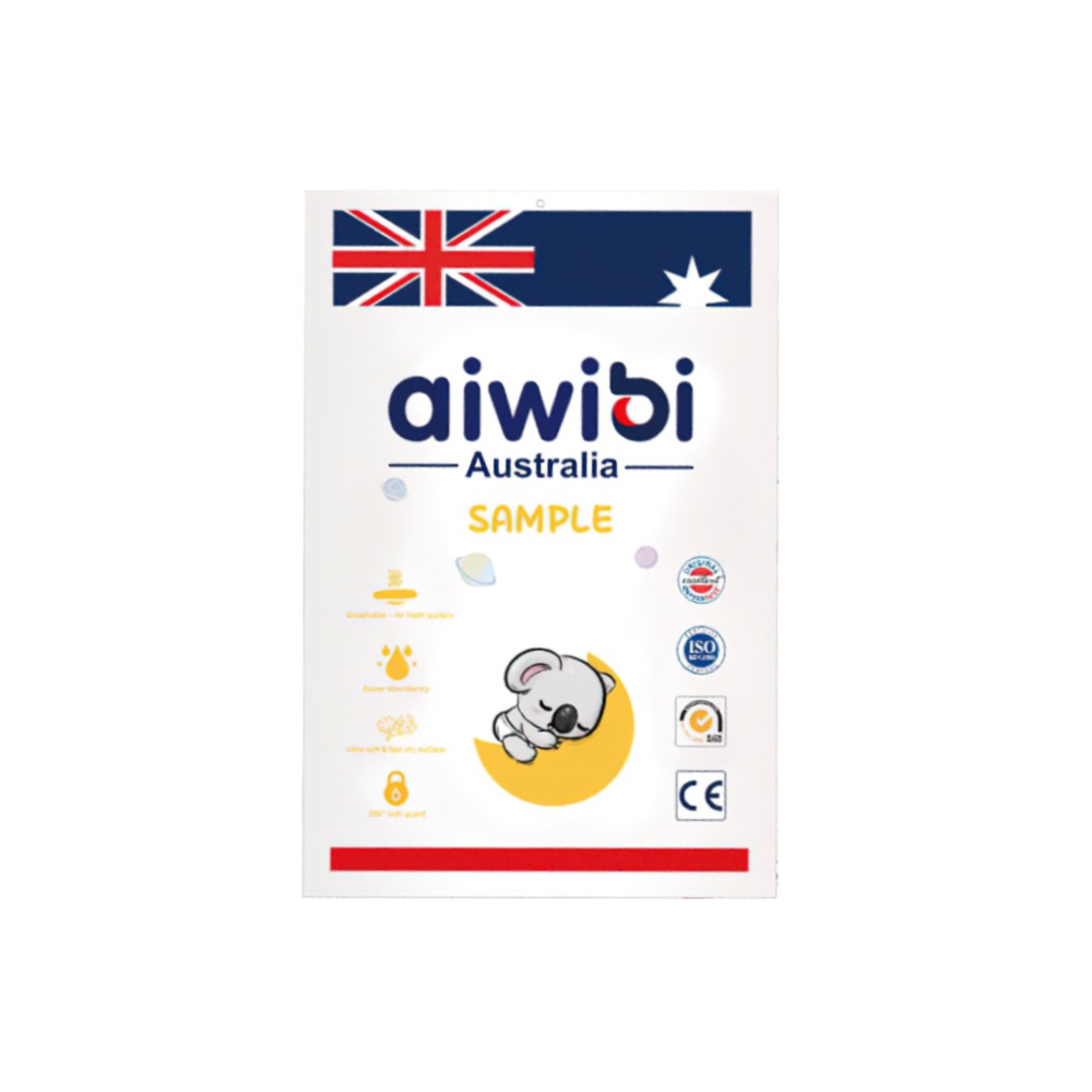 【蝦皮直營】Aiwibi 愛薇彼 零觸感瞬吸紙尿褲 體驗包(2片/包)