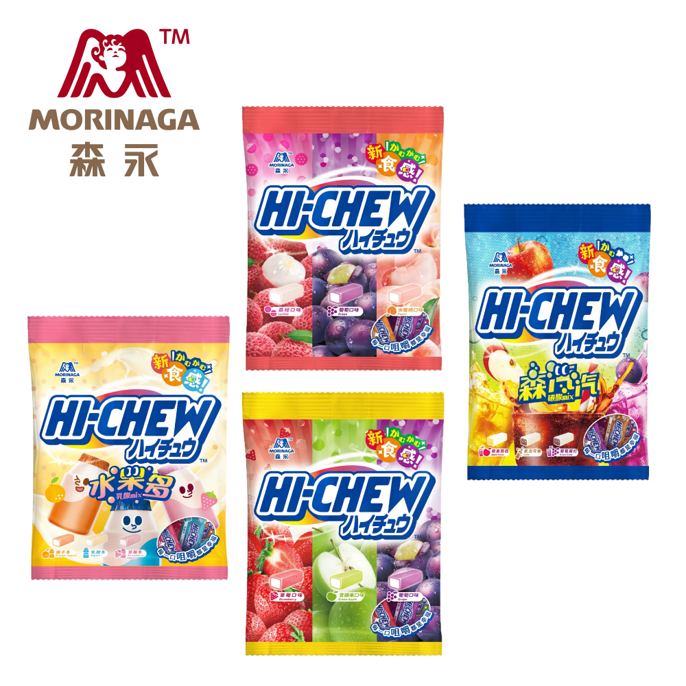 【蝦皮直營】台灣森永製菓嗨啾軟糖85g袋裝 綜合水果/特選水果/汽水綜合/水果多