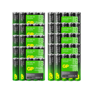 【蝦皮直營】GP 超霸 超特強鹼性電池 3號/4號 40入組 台灣公司貨 鹼性 電池 乾電池 AA AAA