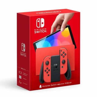 【蝦皮直營】Nintendo 任天堂 Switch OLED 主機 瑪利歐 亮麗紅 NS 馬力歐 現貨 台灣公司貨