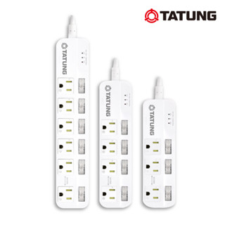 【蝦皮直營】TATUNG大同 電源延長線｜3插頭 過載指示聲 獨立開關 規格可選
