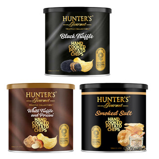 【蝦皮直營】Hunter's Gourmet 亨特手工洋芋片黑松露/白松露&牛肝菌味/煙燻鹽味40g