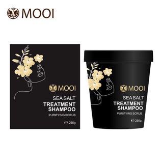 【蝦皮直營】MOOI 細養美學 海鹽淨化洗髮霜 頭皮去角質洗髮霜 深層清潔 控油蓬鬆 頭皮護理 洗髮精 護髮 洗髮乳