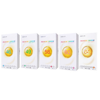 【蝦皮直營】樂趣 特殊尺寸 衛生套 46mm/49mm/58mm/60mm/64mm 12入/盒 任選
