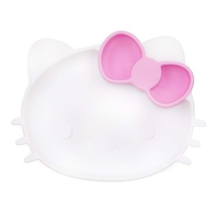 【蝦皮直營】Bumkins 寶寶矽膠餐盤-Hello Kitty 防滑 防燙 耐摔 可微波 抗菌